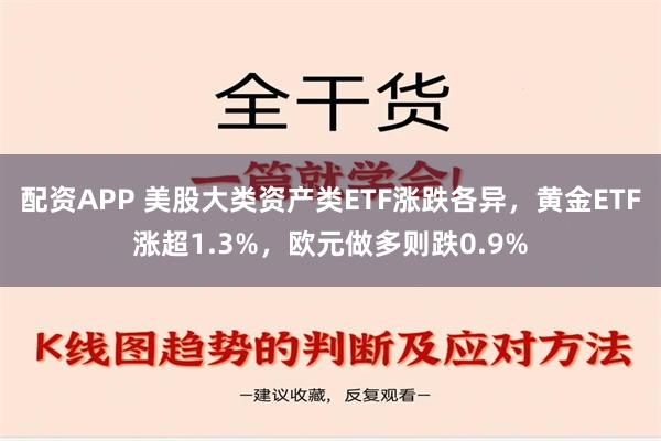 配资APP 美股大类资产类ETF涨跌各异，黄金ETF涨超1.3%，欧元做多则跌0.9%