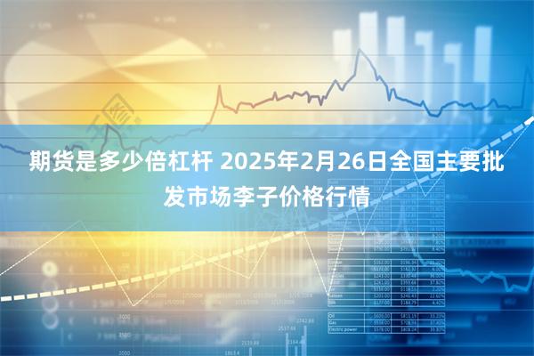 期货是多少倍杠杆 2025年2月26日全国主要批发市场李子价格行情